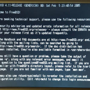 NEC PC-9821 V13/S5C2 SCSIカード付き FreeBSD98起動の画像8