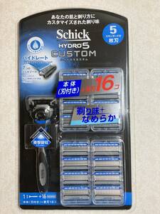 Schick シックハイドロ5カスタム ホルダー＋替刃16個入