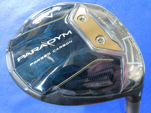 【中古】キャロウェイ 2023　PARADYM（パラダイム）フェアウェイウッド　5W（18°）【SR】ベンタス TR-5 for Callaway＜HCなし＞