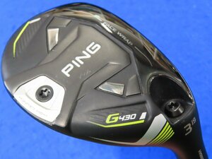 【中古】PING（ピン）2023　G-430 HL　HYBRID ユーティリティ ＃3（19°）【R相当】SPEEDER NX-35 ★ヘッドカバーあり、レンチなし