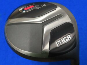 【中古】PRGR（プロギア）2018　Q（キュー）フェアウェイウッド　Q18（18°）【HEAVY/ヘビー】純正カーボン ★ヘッドカバーなし