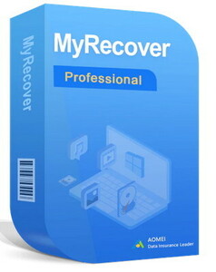 AOMEI MyRecover Professional一年版☆削除/失われたデータを元の形式で取得☆ダウンロード製品☆取引ナビでライセンスコードをお渡し