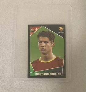 鬼レア RC Cristiano Ronaldo Panini Euro 2004 Rookie ルーキー ロナウド レア サッカー カード ステッカー