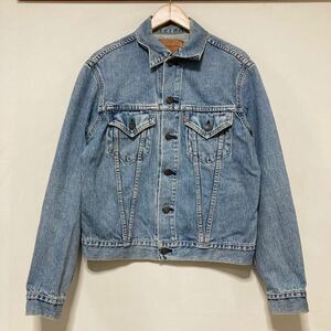 さ1375 Levi's リーバイス 71557 90's ビンテージ 3rd デニムジャケット トラッカージャケット 40 ビッグE Gジャン ジージャン 日本製