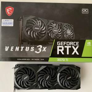 MSI GeForce RTX 3070 Ti VENTUS 3X 8G OCの画像1