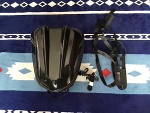  Tanax TANAX/ Motofizz MotoFizz* ракушка подседельная сумка MT MFK-238( черный )K система ремень приложен * б/у прекрасный товар день .. в туризме удобный 
