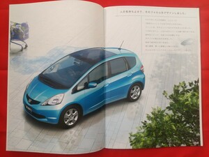 送料無料【ホンダ フィット】カタログ 2009年1月 GE6/GE7/GE8/GE9 HONDA FIT RS/L/G FF/4WD