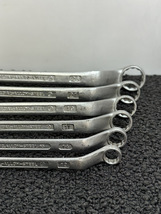 ●KTC 京都機械工具株式会社 OFFSET WRENCH SET オフセットレンチセット 計12本 工具 ハンドツール メガネレンチ inch mm 中古保管品●_画像5