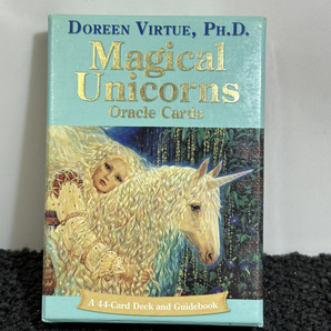 ●JMA Magical Unicorns Oracle Cards DORREN VIRTUE マジカル ユニコーン オラクルカード ドリーン バーチュー博士 中古 保管品●の画像7