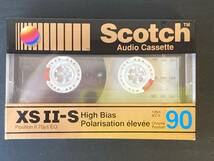 【新品・未使用】Scotch XS-ⅡS　クローム カセットテープ (Position2 70μS)　90分 _画像1