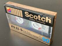 【新品・未使用】Scotch XS-ⅡS　クローム カセットテープ (Position2 70μS)　90分 _画像2