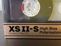 【新品・未使用】Scotch XS-ⅡS　クローム カセットテープ (Position2 70μS)　90分 _画像6