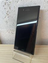 【N-44】 SONY Xperia XZ1 G8342 ブラック 充電不良 スマートフォン Android ジャンク品 _画像3