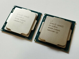 Intel Xeon E3-1230v6 SR328 3.50GHz 動作確認済