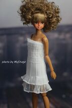 人形服msdr-24-105　白チューブドレス（momoko、ジェニー、SAJボディ、OBITSUボディ）_画像6