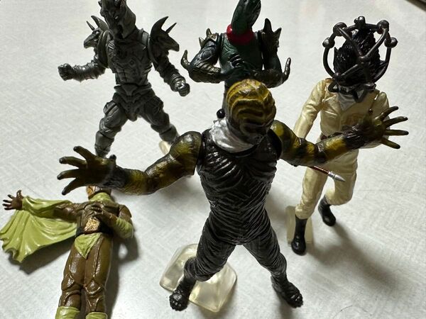 バンダイHGシリーズ 仮面ライダー怪人5体セット