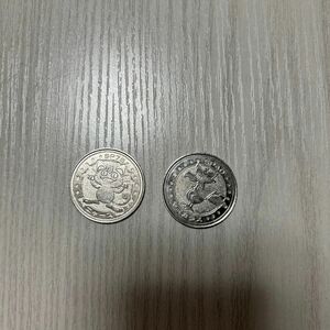 ヤミカラス　ニャース　POKEMON BATTLE COIN バトルコイン