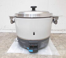 '23リンナイ LPガス 炊飯器 RR-300C 業務用3升炊き 500×410×360 未使用厨房 /24C0103Z_画像2