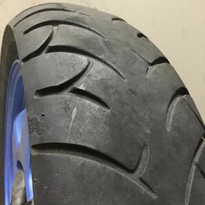 t10-13 スズキ スカイウェイブ250 CJ43A リアホイール タイヤ セット 純正部品 動作確認済みの画像9