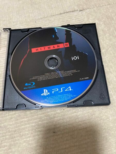 PS4 ヒットマン3 HITMANケース無し