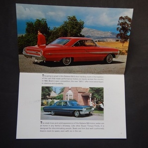 カタログ アメリカ車 フオード 1964年 小型総合カタログ  英文 の画像6