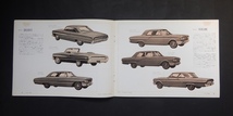 カタログ　アメリカ車 フオード　1964年型　総合カタログ　_画像3