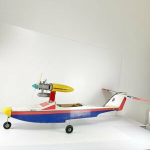 《現状品》サンダータイガー/Seamaster/シーマスター/RC/ラジコン/水上機/飛行機/エンジン/部品取り/EK06B02RC013