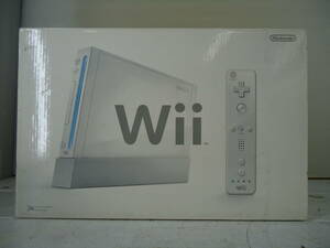 G2863 送料無料！ 動作品 Wii すぐ遊べるセット 本体 中古/動作確認済/箱傷み有/傷や汚れ等の中古感あり