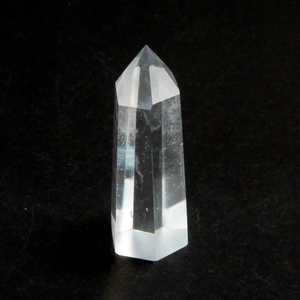 白水晶六角柱　約5.7cm×約1.7cm　　新品　