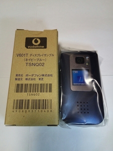 即決☆送料無料☆新品☆非売品☆携帯電話☆Vodafone☆V601T ディスプレイサンプル(ネイビーブルー) TSNQ02☆モックアップ(見本品)☆