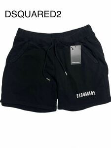 新品同様品★21SS★DSQUARED2★ディースクエアード★ハーフパンツ★L★ブラック★国内正規品★タグ付き★ハーフショーツ★短パン