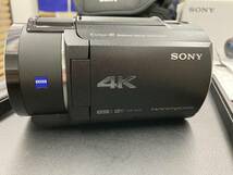 【ソニー(SONY) 4K ビデオカメラ Handycam FDR-AX45(2020年購入品)】ブラック_画像7