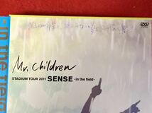 難あり特価 2枚組 DVD Mr.Children STADIUM TOUR 2011 SENSE -in the field- TFBQ-18131 Mr.チルドレン ミスチル Live_画像3