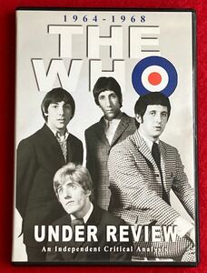 中古DVD希少 輸入盤 The Who Under Review 1964-1968 Chrome Dreams CVIS393 60's フー モッズ MOD jam SMAll LIVE 映像 英 UK ROCK POP