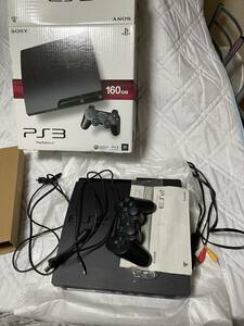 動作品 PS3 プレステ3 本体 CECH-3000A 160GB