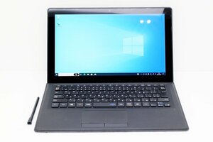 【JUNK】1円スタート NEC PC-VKT12SGG3 Windows 10 Pro 64bit OS起動確認のみ タブレットPC タイプカバー スタイラスペン付属【tkj-02354】