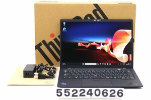 【新品開封品】Lenovo ThinkPad X1 Carbon Gen10 Core i5 1245U 1.6GHz/16GB/256GB(SSD)/14W/WUXGA(1920x1200)/Win11 【552240626】