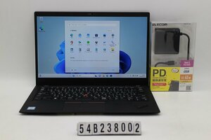 Lenovo ThinkPad X1 Carbon 6th Gen Core i5 8350U 1.7GHz/16GB/256GB(SSD)/14W/FHD(1920x1080)/Win11 液晶難 【54B238002】