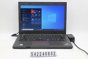 Lenovo ThinkPad L470 Core i3 7100U 2.4GHz/4GB/256GB(SSD)/14W/FWXGA(1366x768)/Win10 【542240802】