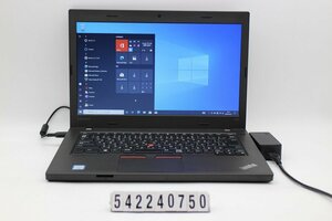 Lenovo ThinkPad L470 Core i3 7100U 2.4GHz/4GB/256GB(SSD)/14W/FWXGA(1366x768)/Win10 【542240750】