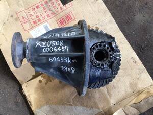 XZU508 H.21年 日野 デュトロ オートマ デフ 39×8 Assy Z 240308 ① 即日発送可 ヤフオク N04C 35×35×50 52kg