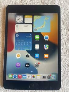 iPad mini4 silver A1538 WI-FI １６ＧＢ バッテリー１００％