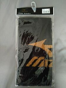 タオルハンカチMIZUNOブラック×ベージュ■ミズノプチタオル袋未開封新品