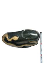 時代 白蛇石 鑑賞石 重量約8.4㎏ 高さ約16cm 蛇紋石　天然石 自然石 置物 _画像8