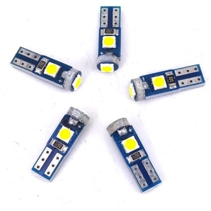 【業販ENYA】メーター／インジケーター用 最新高照度 T5 3W LED 5個【送料80円】の画像1