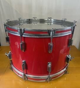 3d17 必見! 中古品 REMO emperor bass drum TAMA FIBRESTAR バスドラム 打楽器 直径 約63cm 高さ約42cm