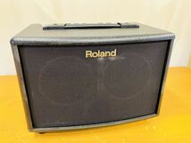 2i6 必見! Roland ローランド Acoustic Chorus AC-33アコースティックギターアンプ 現状品 動作未確認 ジャンク品扱い !_画像1