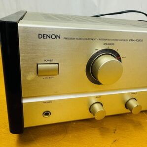 3e116必見! 中古品 DENON デノン PMA-1000G プリメイン アンプ 音響機材 オーディオ 現状品 通電確認済の画像2