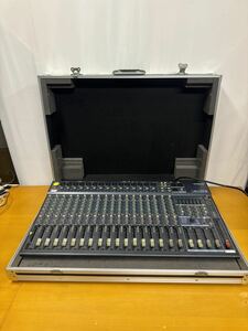 3d4 必見! 中古品 YAMAHA ヤマハ ミキサー MX20/6 専用ハードケース付 動作確認済み