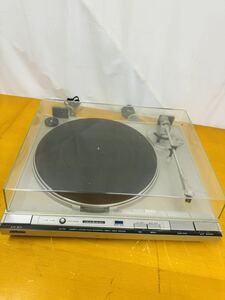 3e135必見! 中古品 Victor ビクター QL-F55 レコードプレーヤー 中古 現状品 通電確認済 ターンテーブル オーディオ機器 